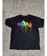 Disney Pride Promotional Shirt Gildan Tag Rainbow Castle Kids XL - €8,62 EUR