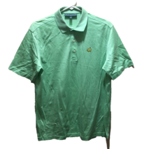 Masters Golf Augusta Georgia Pima Cotton Light Collection Green Polo Shi... - £7.48 GBP