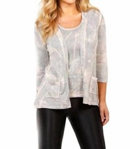 Angel bleach cableknit pocket cardigan in Marble - £48.58 GBP