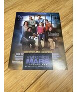 Inkworks 2005 Veronica Mars Trading Card Promotional Poster KG JD - $9.89