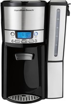 One Press Programmable Dispensing Drip Coffee Maker With 12 Cup Internal... - £47.82 GBP