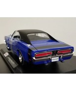 MAISTO 1:18 Diecast Model Car Special Edition 1969 Dodge Charger R/T Blue - $848.20 MXN