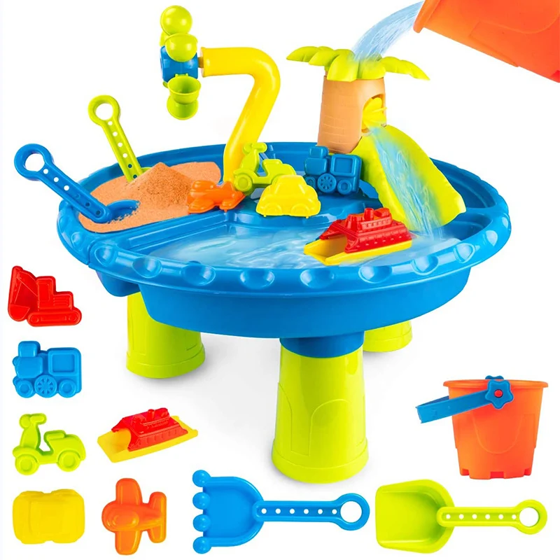 3 in 1 Kids Sand Water Table Outdoor Play Table Beach Toys  Activity Tables - £52.94 GBP+