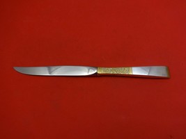 Golden Scroll by Gorham Sterling Silver Steak Knife 9 1/8" Original Silverware - £69.28 GBP