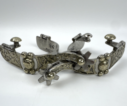 Les Vogt Performax Spurs with Silver inlay with Angle - $2,985.36 MXN