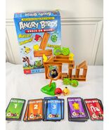 Angry Birds Knock on Wood Game 2010 Mattel kids building toy Launch dest... - $22.00