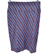 LuLaRoe Cassie Skirt Womens M Purple Blue Gray Graphic Print NWT - £11.74 GBP