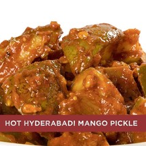 Home Made Mango Pickle in Garlic Ginger Masala 500gm Hot Hyderabadi aam ... - £27.10 GBP