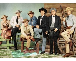 Lawman Maverick Sugarfoot rare line-up classic TV western stars 11x14 Poster - £15.48 GBP