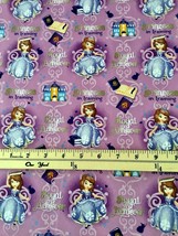 Springs Creative - Disney Sofia Princess in training Cotton Fabric - $5.03