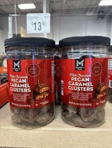 2 Packs Member’s mark milk chocolate pecan caramel clusters 30.2 oz - $46.28