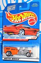 Hot Wheels 1997 First Editions #7 Way 2 Fast Orange Unpainted Thailand 98 Board - £2.37 GBP