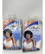 2x 20/27 Wirefree PLAYTEX 18 HOUR Sensational Support Bra, 40C White - €25,98 EUR