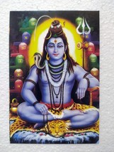 Lord Shiva Mahadeva Shankara Hindu God Religious Original Post Card Post... - $7.99