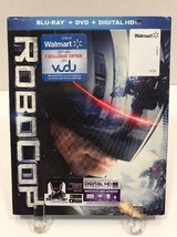 Robocop Blu-ray DVD 2014 2-Disc Set Slip Cover Digital Copy UV Like New Unplayed - £6.40 GBP
