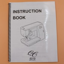 Janome 6019QC Owners Instruction Manual: 40 Pages with Protective Covers - £14.13 GBP