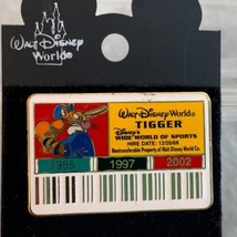 Walt Disney World Trading Pin Cast ID Tigger 2002 Limited Edition Wide S... - $37.25