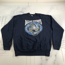 Vintage Dallas Cowboys Sweatshirt Mens Extra Large 1995 NFL Eastern Divi... - $37.07