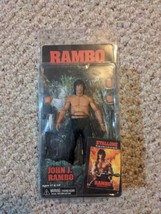 First Blood Part 2 John J Rambo Action Figure~Sylvester Stallone~Neca~Nib - £66.83 GBP