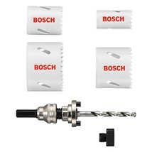 Bosch Hbslkit 7 Pc. Spinlock Universal Hole Saw Kit - $54.92