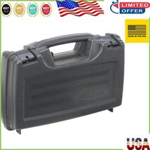 Travel-Ready Hunting Pistol Case - Sturdy with Molded Handle &amp; Locking L... - $26.56 CAD
