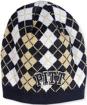 University of Pittsburgh Argyle Beanie Knit Cap - $11.58