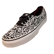 A Tribe Called Quest Vans Skate Shoes Mens 7.5 Womens 9 White Black 7213... - $31.67