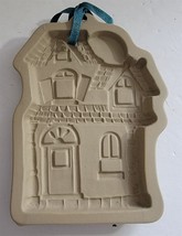 Vintage 1997 Wilton Stoneware Haunted House Halloween Cookie Art Mold Craft - £8.56 GBP