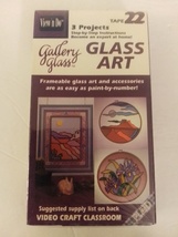 Gallery Glass Glass Art Video Craft Classroom Tape 22 VHS Cassette Brand... - $9.99