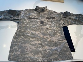 Airsoft Paintball Military Grade Acu Jacket Custom Color Light Gray All Sizes - £25.48 GBP