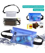 Beach Swimming Waterproof Underwater Waist Bag Pouch Dry Case Pack Pocke... - $11.87+