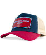 John Hatter &amp; Co Mary Freaking Poppins Red &amp; Navy Adjustable Trucker Cap... - €85,24 EUR