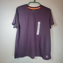 Duluth Trading Shirt Mens Large 40 Grit Purple Short Sleeve with Tags - £14.35 GBP