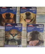 Four (4) Unibody ~ Soft Stretch ~ Face Masks ~ One Size ~ Animal Masks ~... - £14.90 GBP