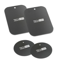 TechMatte MagGrip Metal Plate Replacement Kit for Magnetic Universal Car Mount - £11.10 GBP