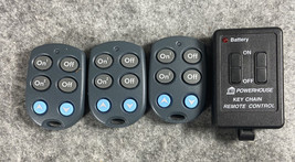 Lot of 4 Remote Controls- 3 Mod. KR19A &amp; 1-KC674 for X10 Recievers &amp; mod... - $29.50