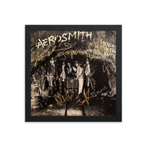 Aerosmith signed Night In The Ruts album Cover Reprint - £59.81 GBP