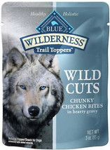 BLUE Wilderness Trail Toppers Wild Cuts Chicken In Gravy - Real Chicken ... - £3.87 GBP
