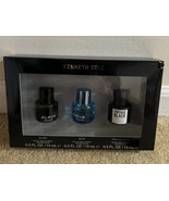 KENNETH COLE Cologne Spray In Black, Reaction And Vintage Black. - £22.56 GBP