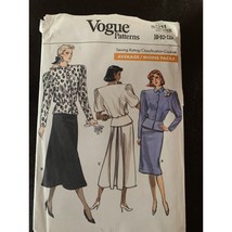 Vogue Misses Top Skirt Sewing Pattern 7011 Sz 8 - 12 - Uncut - $10.88