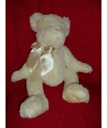 Bearington Baby Collection Plush Soft Off White 16&quot; Teddy Bear Stuffed A... - £16.46 GBP