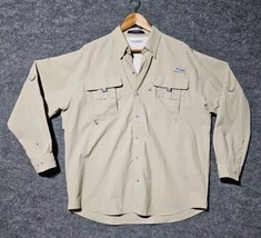 Columbia PFG Bahama II Shirt Mens Large Long Sleeve Vented Omni-Shade UP... - €21,77 EUR