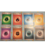 4 Sets of 8 Pokemon 151 Basic Energy Cards SVEen 001 - 008, 32 Cards Tot... - $19.79
