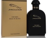 Jaguar Gold In Black by Jaguar Eau De Toilette Spray 3.4 oz for Men - $34.59