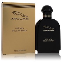 Jaguar Gold In Black by Jaguar Eau De Toilette Spray 3.4 oz for Men - £27.20 GBP