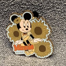 Disney Minnie Mouse Bouquet Flower Sunflower LE 3000 Trading Pin KG - $37.62