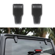 Jeep Wrangler JL JLU Rear Window Liftgate Hinge Cover Set Black 2018–2021 - $22.50