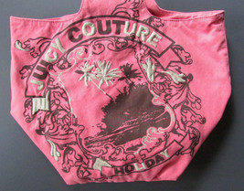 Juicy Couture Bag Prepster Crossbody Embroider Cotton Canvas New Vintage... - $126.72
