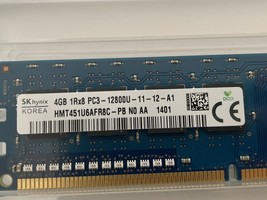 SK Hynix 1Rx8 PC3-12800U-11-12-A1 Memory - $5.99