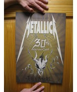 Metallica Poster December 5, 2011 30th Anniversary Fillmore - €155,64 EUR